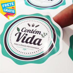 ADESIVO UV RECORTE PERSONALIZADO 0,80 micras FORMATO PERSONALIZADO TINTA ORIGINAL MADE IN JAPAN IMPRESSÃO UV 4X0 COR ULTRA-HD FRETE GRÁTIS NAS COMPRAS ACIMA DE 100,00, CONSULTE AS REGIÕES.