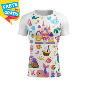 CAMISETA TÉRMICA EXCLUSIVE  FEMININA INFANTIL THERMO DRY EXCLUSIVE PERSONALIZADA FEMININA INFANTIL 4X0 COR ULTRA-HD EPSON 92,7% POLIÉSTER E 7,5% ELASTANO IMPRESSÃO TOTAL | TINTA ORIGINAL MADE IN JAPAN FRETE GRÁTIS NAS COMPRAS ACIMA DE 100,00, CONSULTE AS REGIÕES.