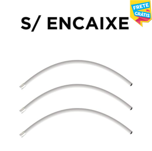CURVA SEM EMENDA COM ENCAIXE - 108CM Tubo de Alumínio Redondo 19,05mm (3/4) Cor Natural Parede de 1.0mm Com Encaixe 7/8 FRETE GRÁTIS NAS COMPRAS ACIMA DE 100,00, CONSULTE AS REGIÕES.