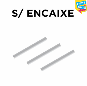 HASTE 54CM S/ ENCAIXE 7/8 Tubo de Alumínio Redondo 19,05mm (3/4) Cor Natural Parede de 1.0mm Sem Encaixe FRETE GRÁTIS NAS COMPRAS ACIMA DE 100,00, CONSULTE AS REGIÕES.
