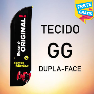 TECIDO WIND BANNER (GG) TECIDO TECNOSPORT 100% SINTÉTICO 2.85M X 0.65M IMPRESSÃO ULTRA-HD EPSON DUPLA-FACE COSTURA INTERNA | FACA | PENA | VELA | ÂNGULO FRETE GRÁTIS NAS COMPRAS ACIMA DE 100,00, CONSULTE AS REGIÕES.