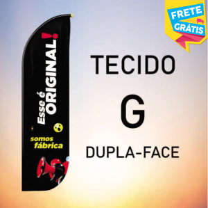 TECIDO WIND BANNER (G) TECIDO TECNOSPORT 100% SINTÉTICO 2.45M X 0.65M IMPRESSÃO ULTRA-HD EPSON DUPLA-FACE COSTURA INTERNA | FACA | PENA | VELA | ÂNGULO FRETE GRÁTIS NAS COMPRAS ACIMA DE 100,00, CONSULTE AS REGIÕES.