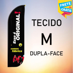 TECIDO WIND BANNER (M) TECIDO TECNOSPORT 100% SINTÉTICO 1.95M X 0.65M IMPRESSÃO ULTRA-HD EPSON DUPLA-FACE COSTURA INTERNA | FACA | PENA | VELA | ÂNGULO FRETE GRÁTIS NAS COMPRAS ACIMA DE 100,00, CONSULTE AS REGIÕES.