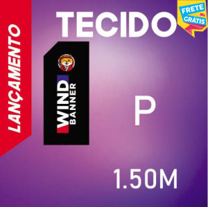 TECIDO (P) WIND BANNER FULL Tecido TecnoSport 100% Poliéster 1.50m x 0.65m 4x4 COR Impressão Ultra HD Sublimática Dupla-Face Embalagem | RETANGULAR FRETE GRÁTIS NAS COMPRAS ACIMA DE 100,00, CONSULTE AS REGIÕES.